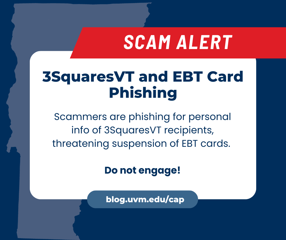 CAP Connection Keeping Vermont consumers and businesses informed
