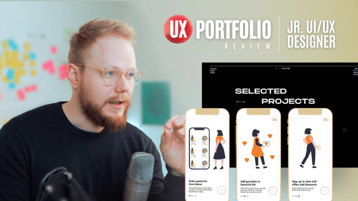 Junior UX Portfolio Review UX/UI Work for Startups & Digital Agencies