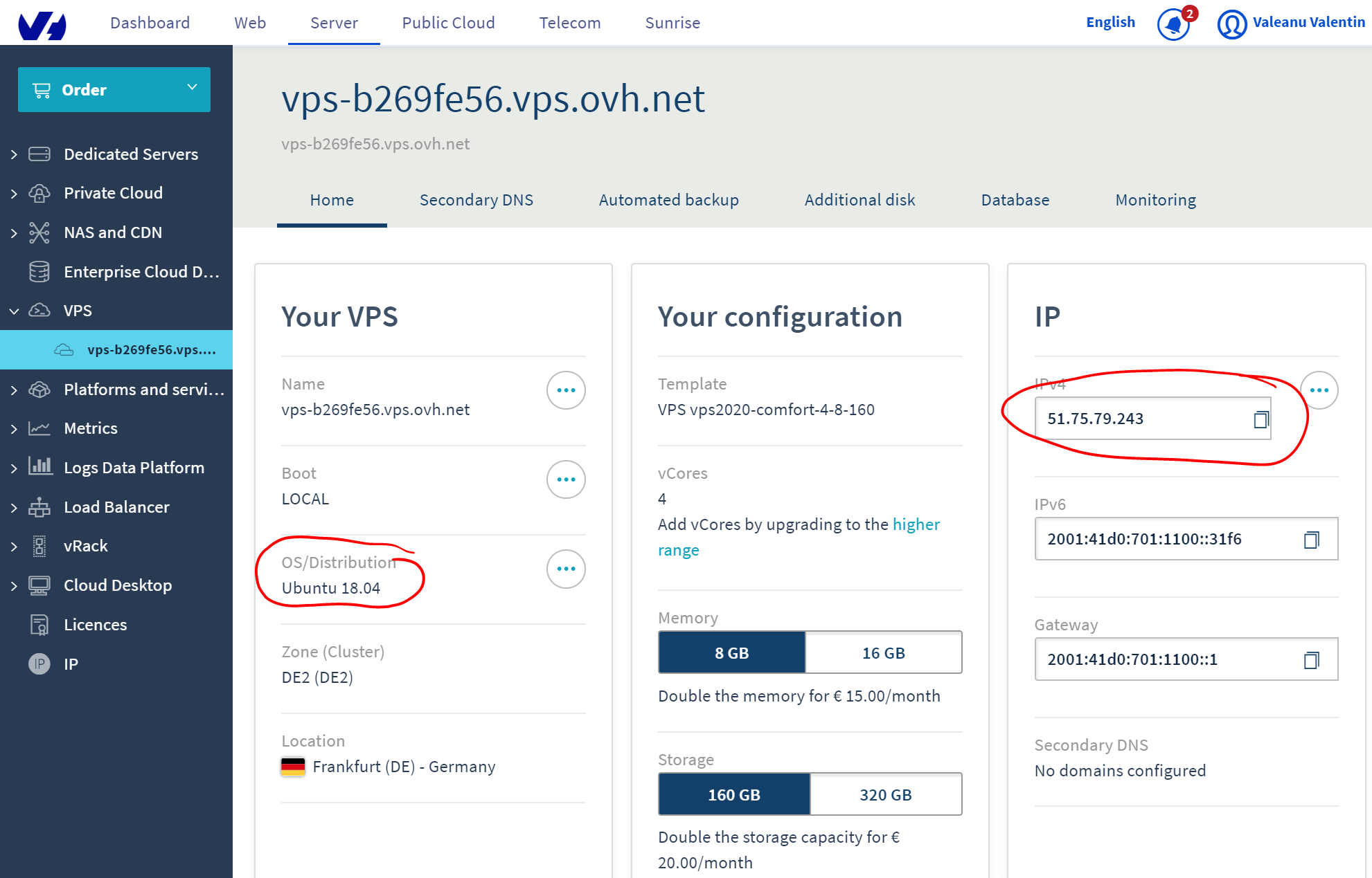 Dedicated Servers Bare metal servers OVH