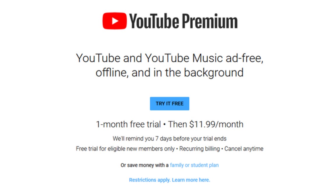 YouTube Premium Membership Features And Cancelling Process