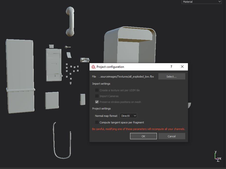 Baking With Exploded Mesh Vertex School