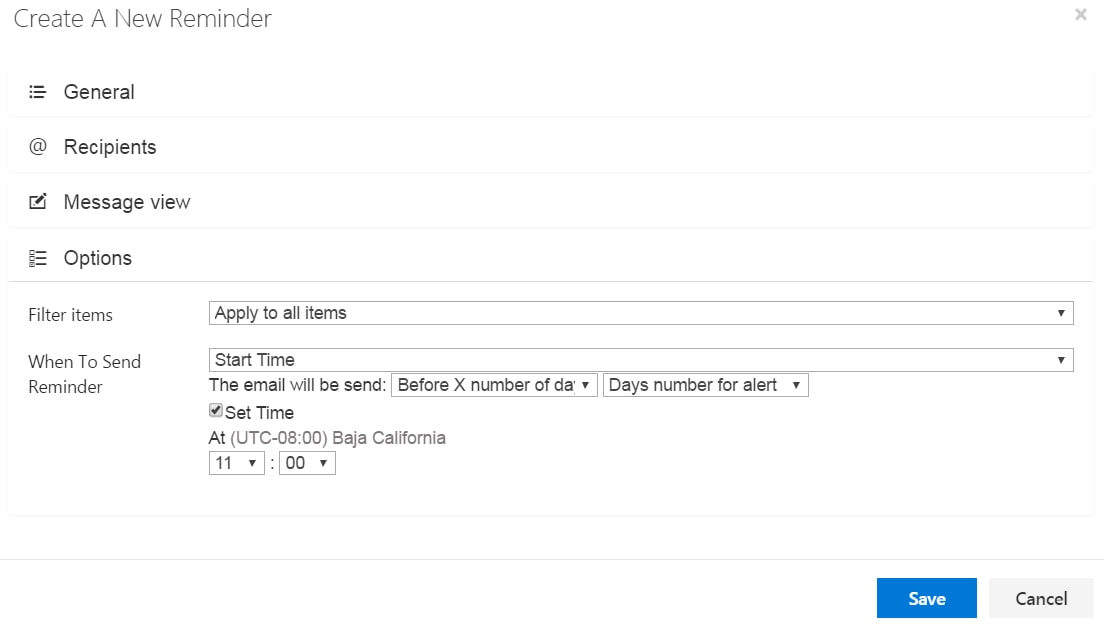 Customer Case SharePoint FieldBased Reminders Scheduling SharePoint