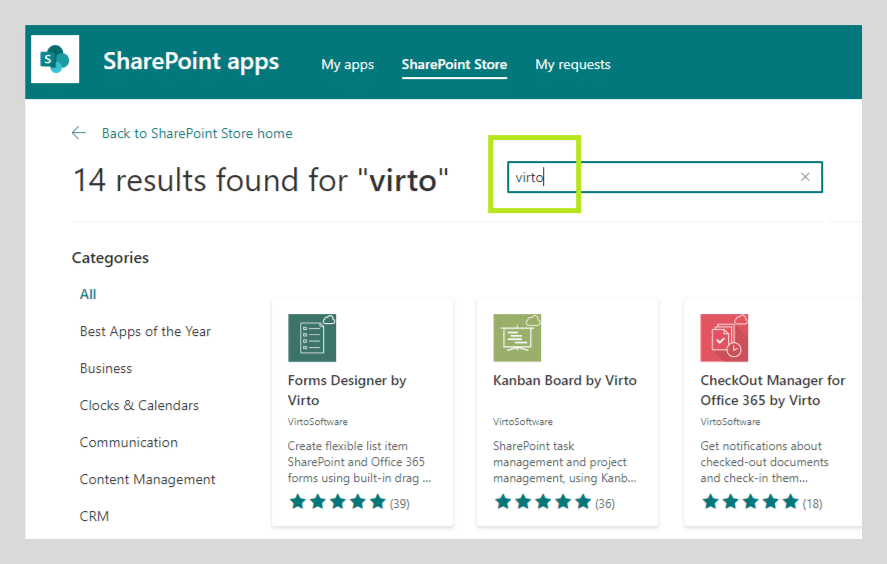 Installing Virto App from the App Store