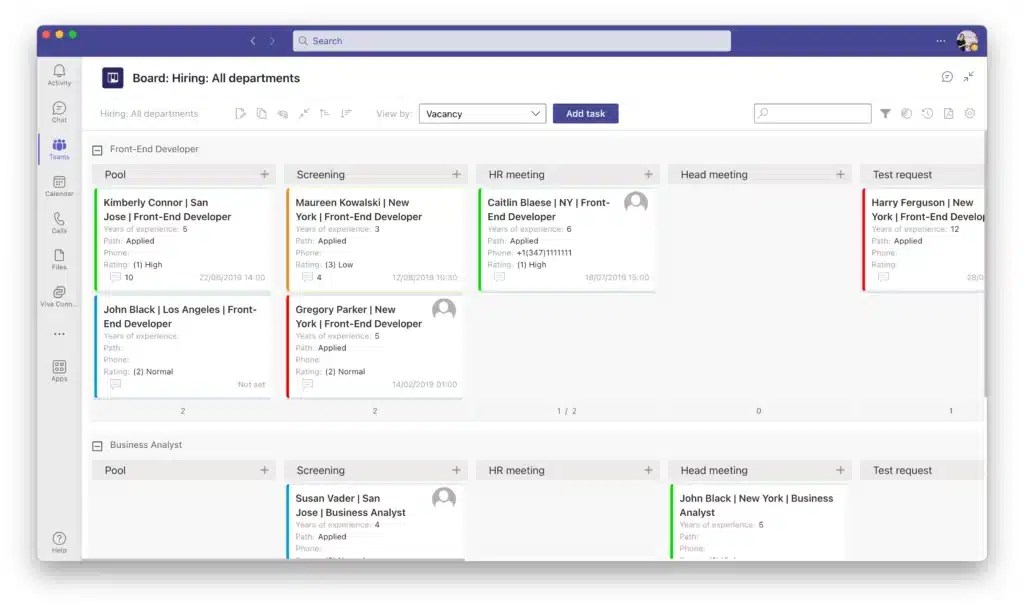 Virto Kanban Board for MS Teams Improving Project Management