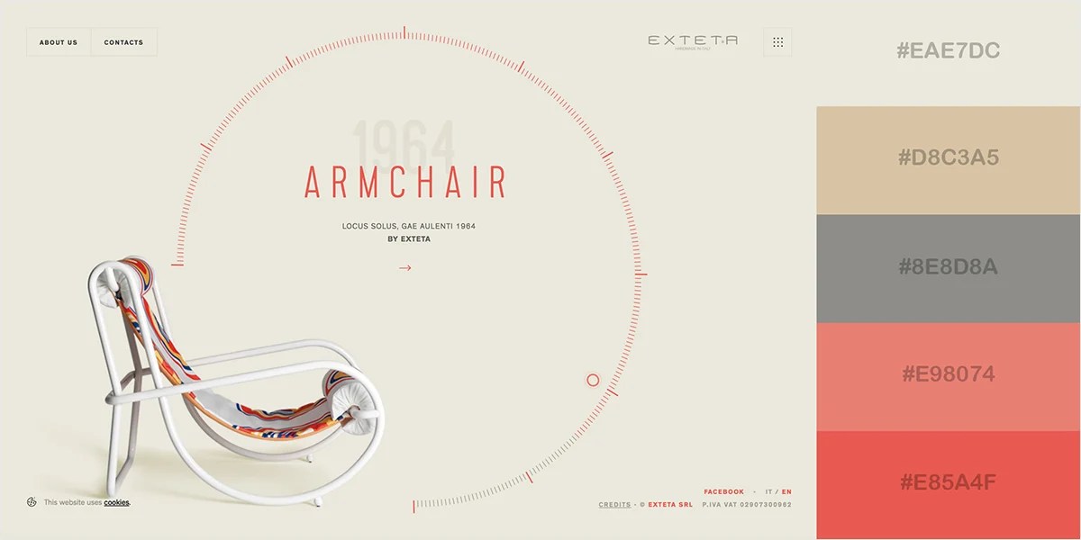 50 Color Schemes From Stunning Websites Visual Learning