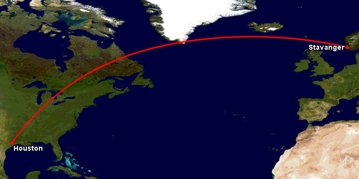 Today's new, crazy flight route is... Wandering Aramean