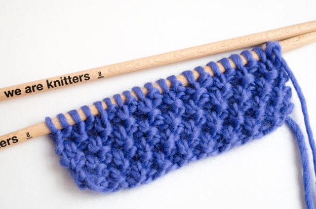 Perlmuster Stricken Anleitung The Mid Century Modern