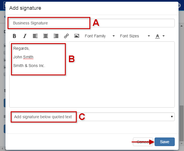 How to set Email Signatures in mail HostNepal Blog