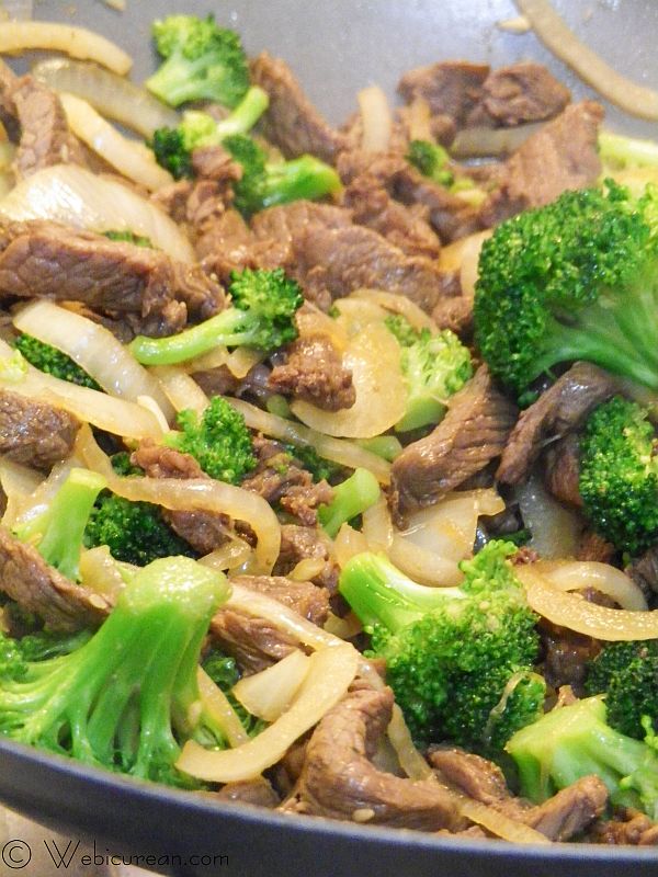 Quick and Easy Broccoli Beef Stir Fry icurean