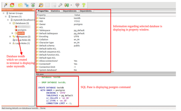 PostgreSQL Create a connection to a local postgres database in