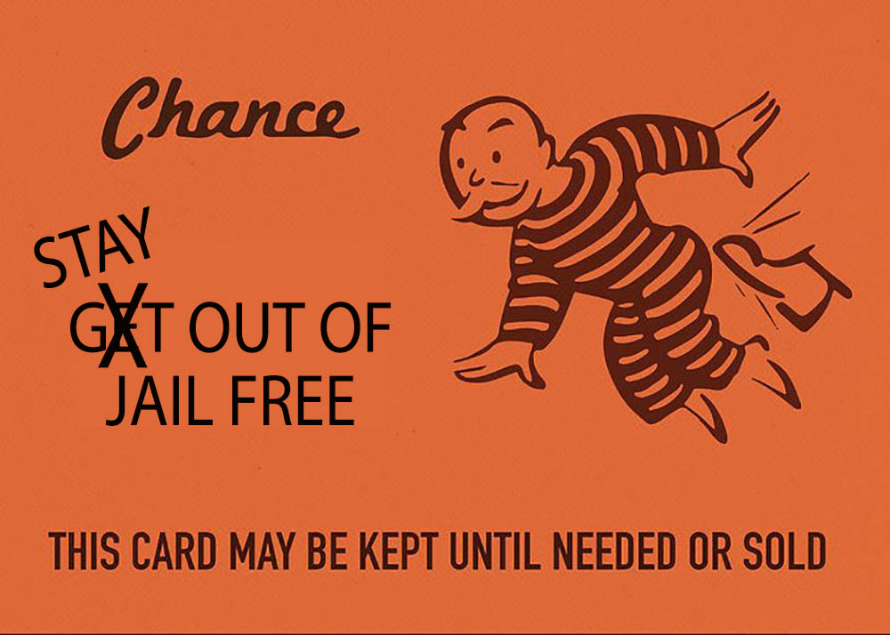 Free Stay Out of Jail Pass Podcast Wisdom. Applied.
