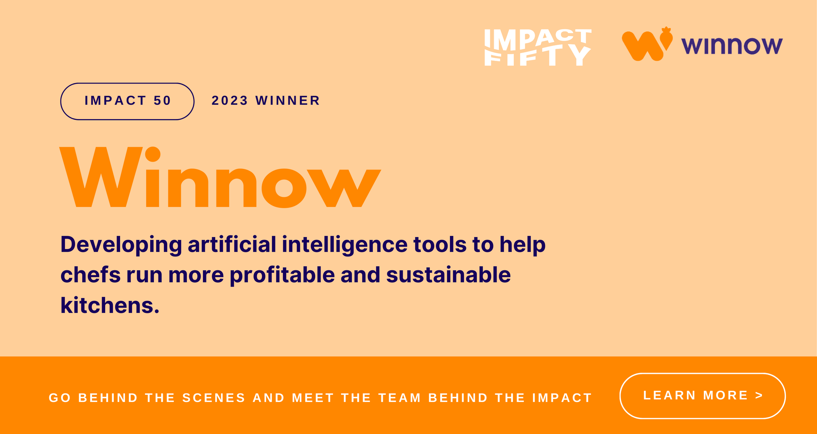 Winnow Named an Impact Fifty Winner