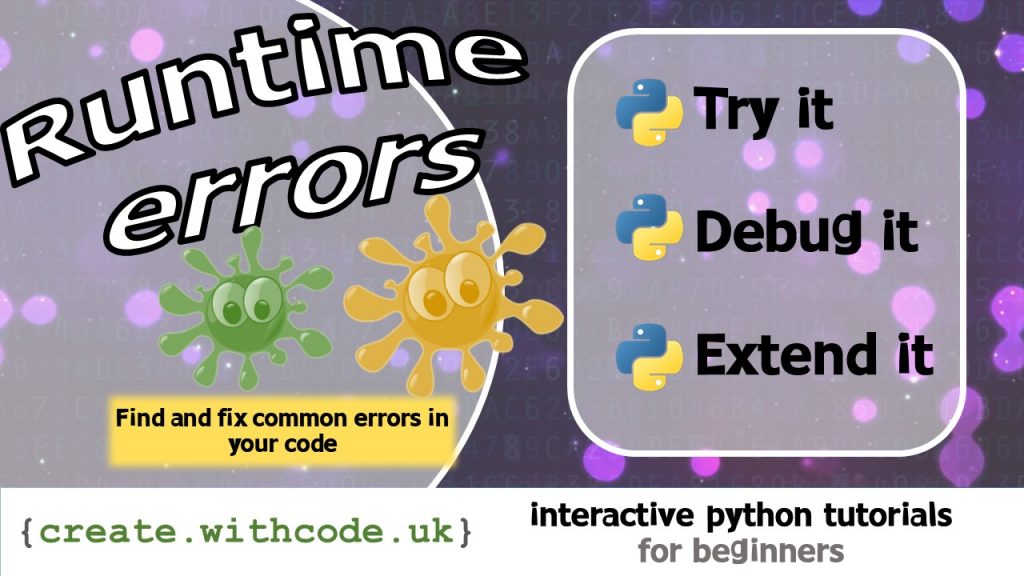 07 Python Runtime errors