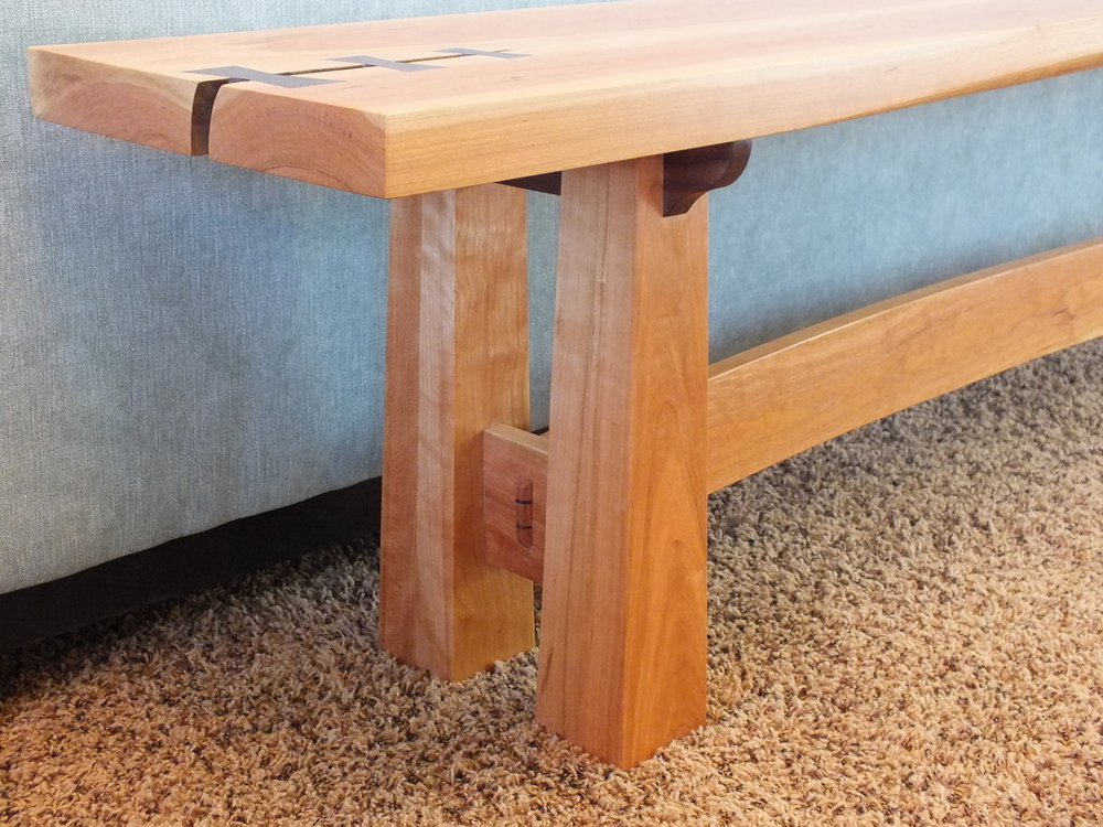 Bench Leg View Woodworking Blog