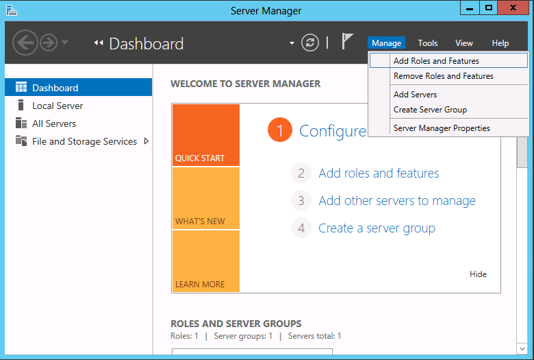Installing & using the Windows Server Migration Tools To Migrate Local