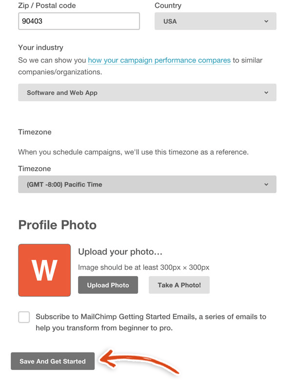 Add the MailChimp WordPress Plugin WPLauncher