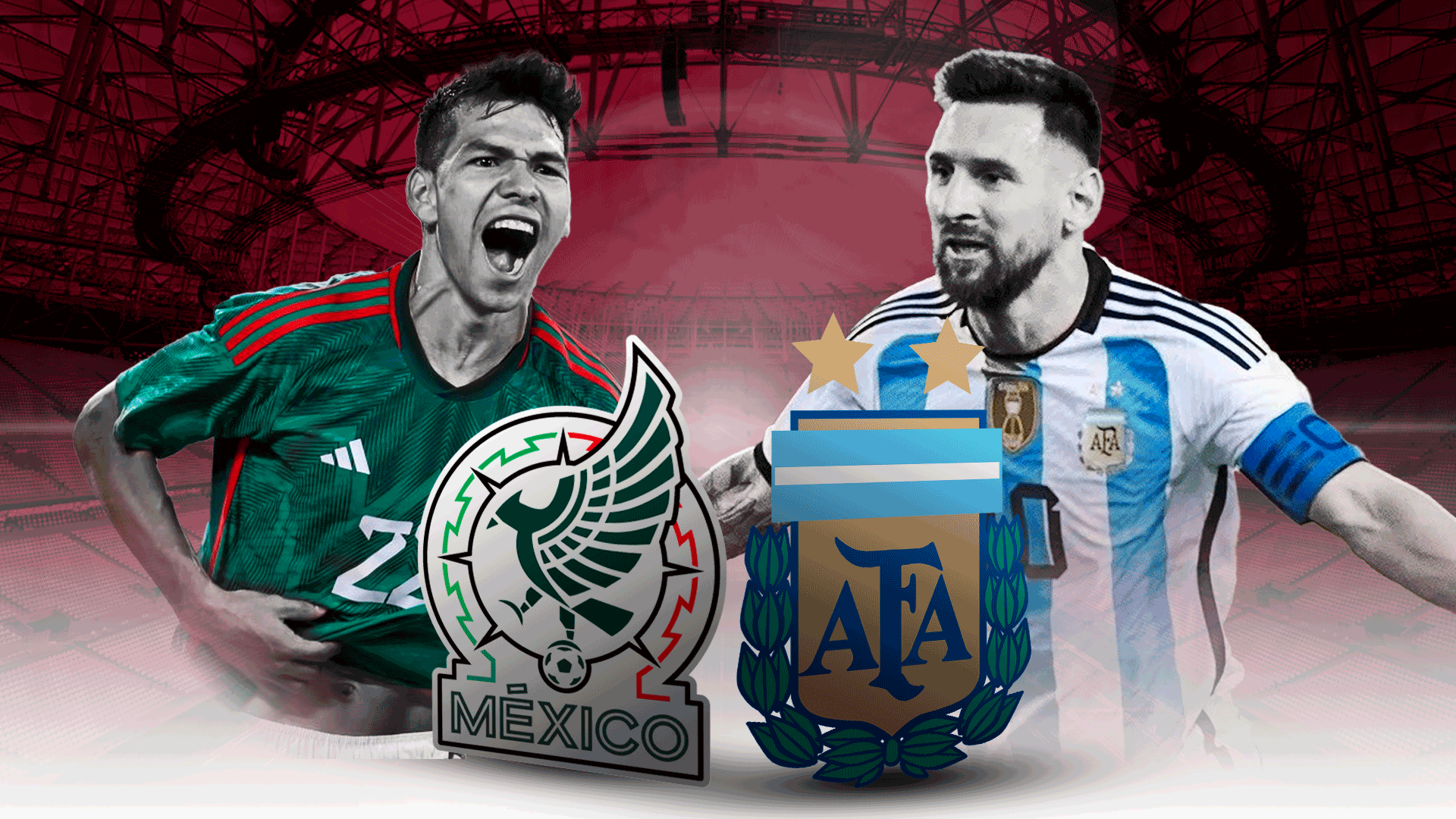 Argentina vs México Este es el historial en partidos oficiales Wplay.co