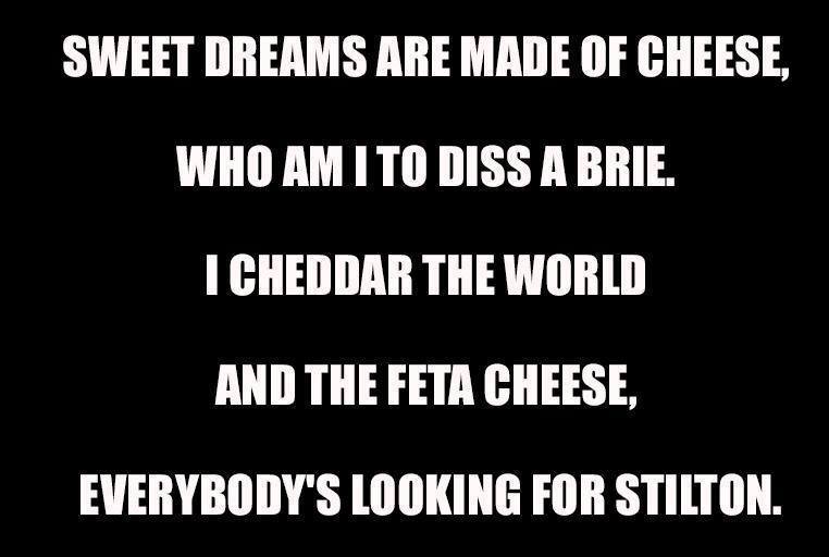 Cheese Mondegreen