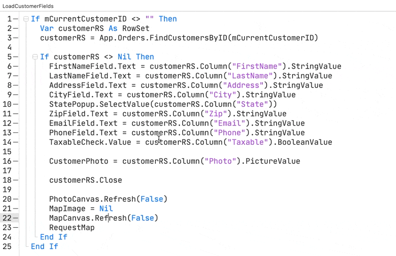 Code Editor New Features Swap and Duplicate Lines Xojo Programming Blog