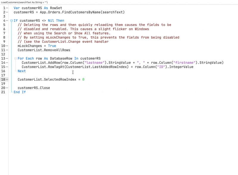 Code Editor New Features Swap and Duplicate Lines Xojo Programming Blog