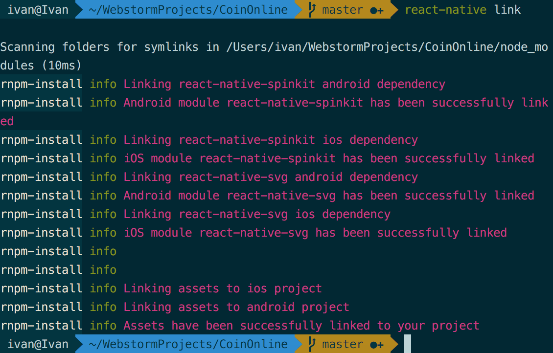 React Native 添加自定义图标库