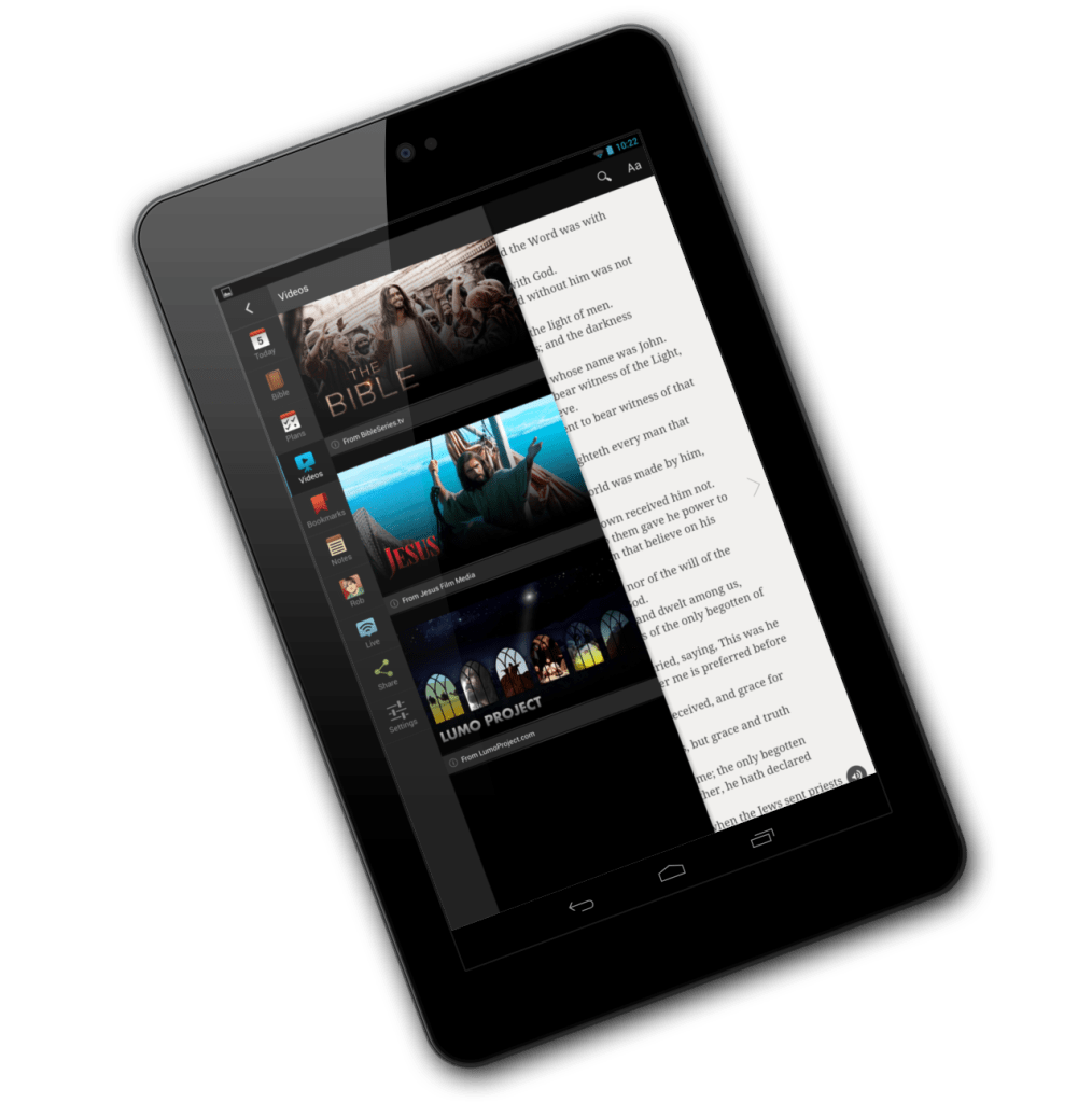 The Bible App for Android Tablet is All New - YouVersion