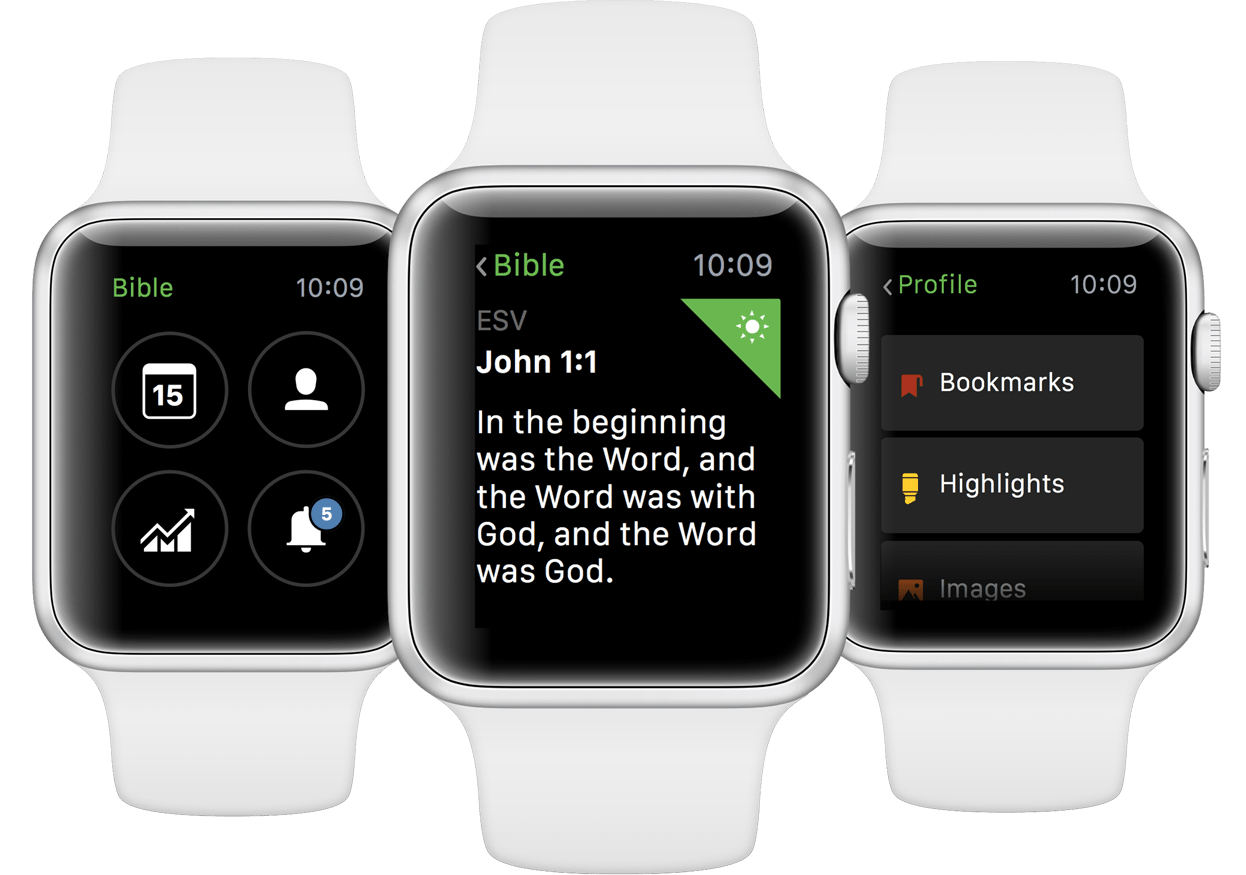 Now Available The Bible App for Apple Watch YouVersion