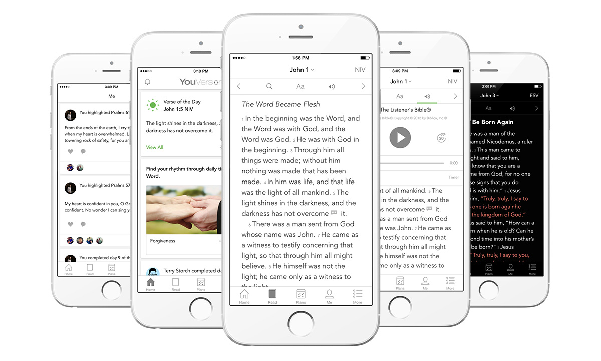 The AllNew Bible App, Available Now for Your Apple Device YouVersion