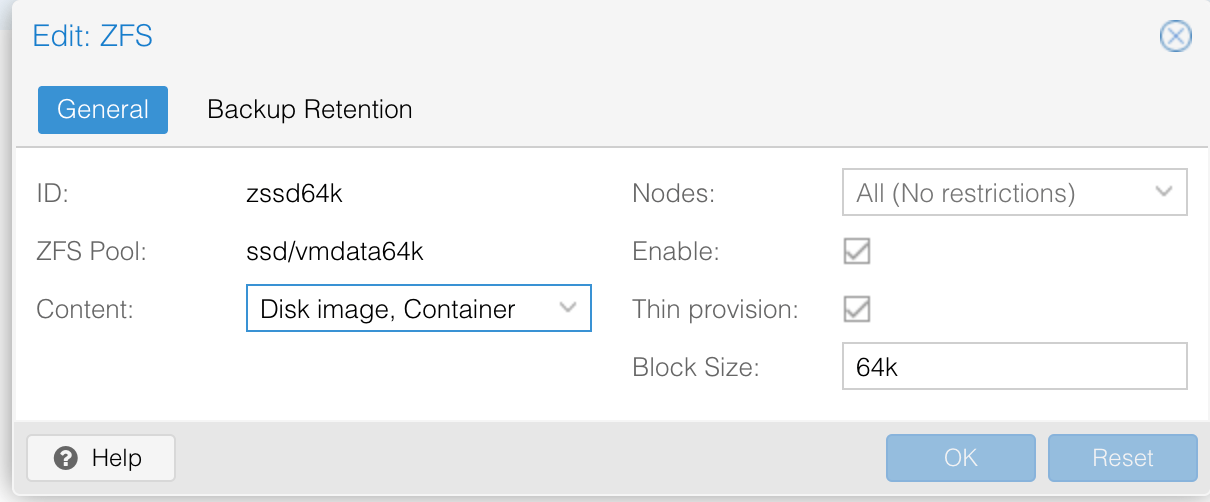 Proxmox ZFS Performance Tuning