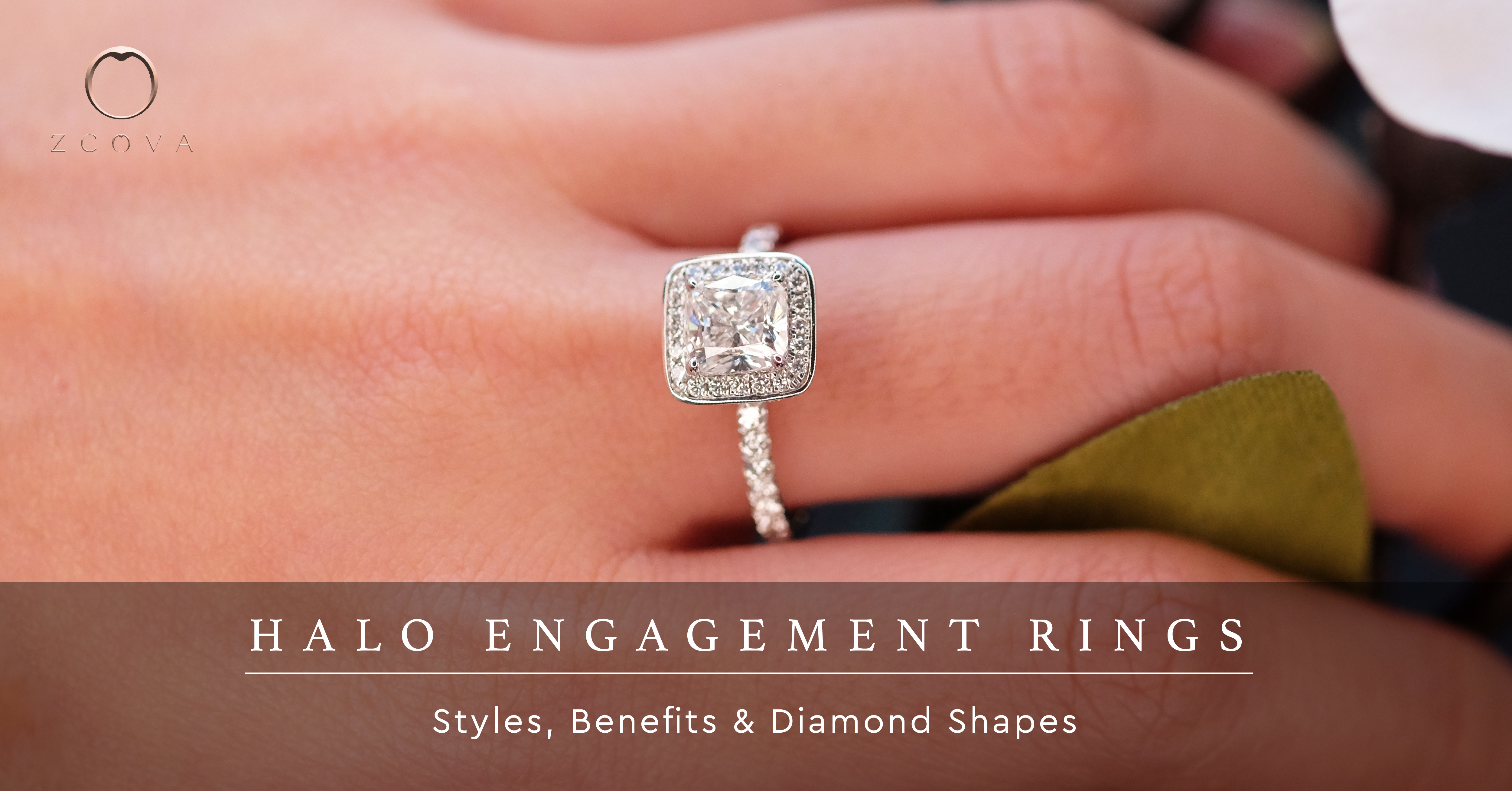 Halo Engagement Rings Diamond Styles & Benefits Zcova