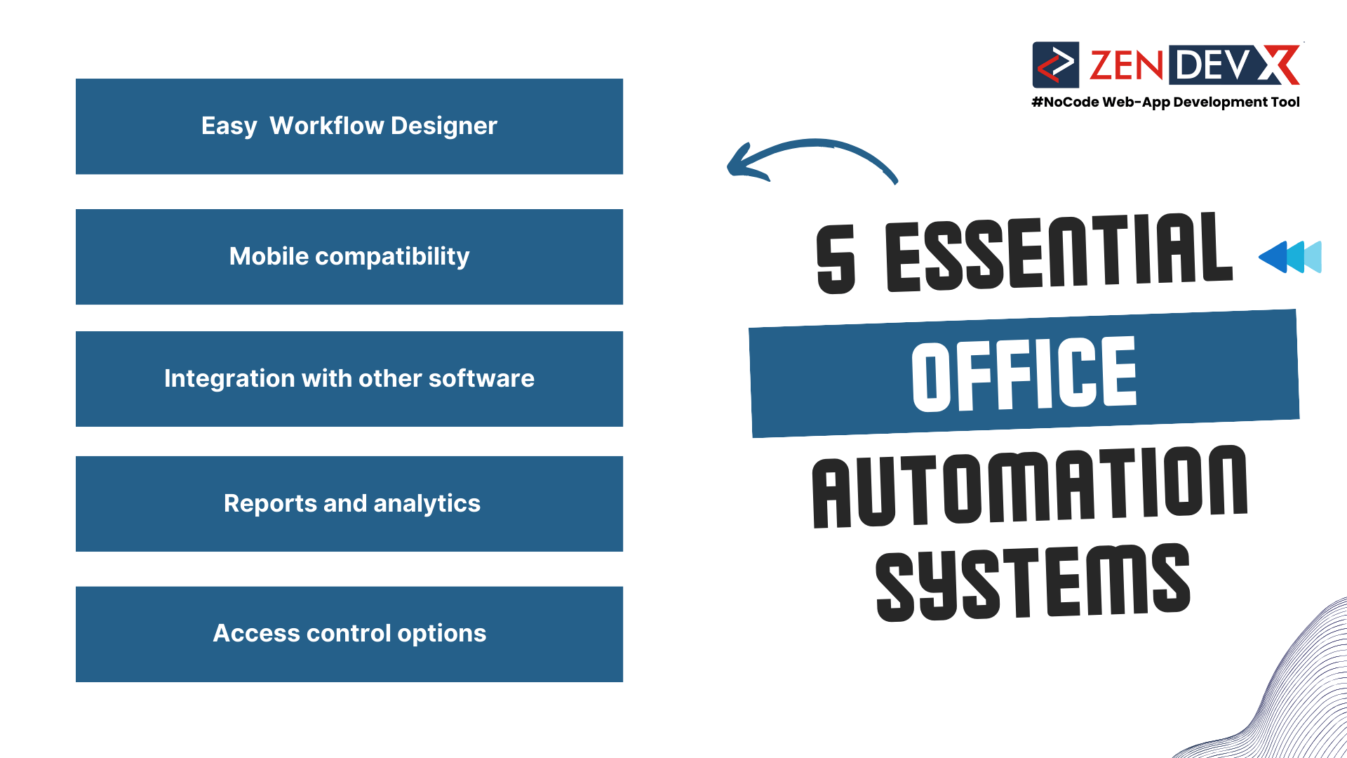 5 Essentials in Office Automation Systems ZenDevX Blog