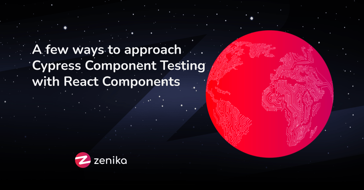 A few ways to approach Cypress Component Testing with React Components