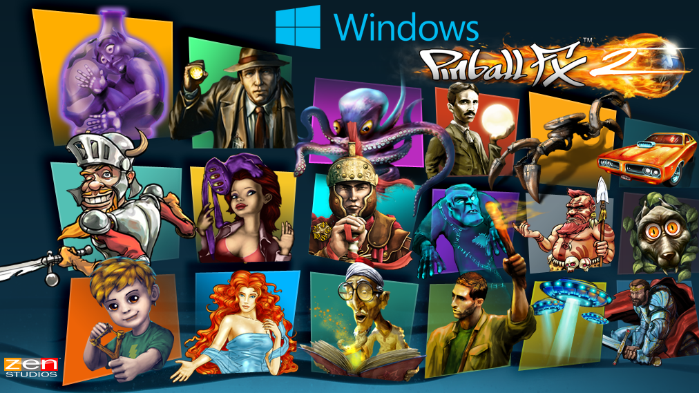 Pinball FX2 is Now Available for Windows 8 Zen Studios