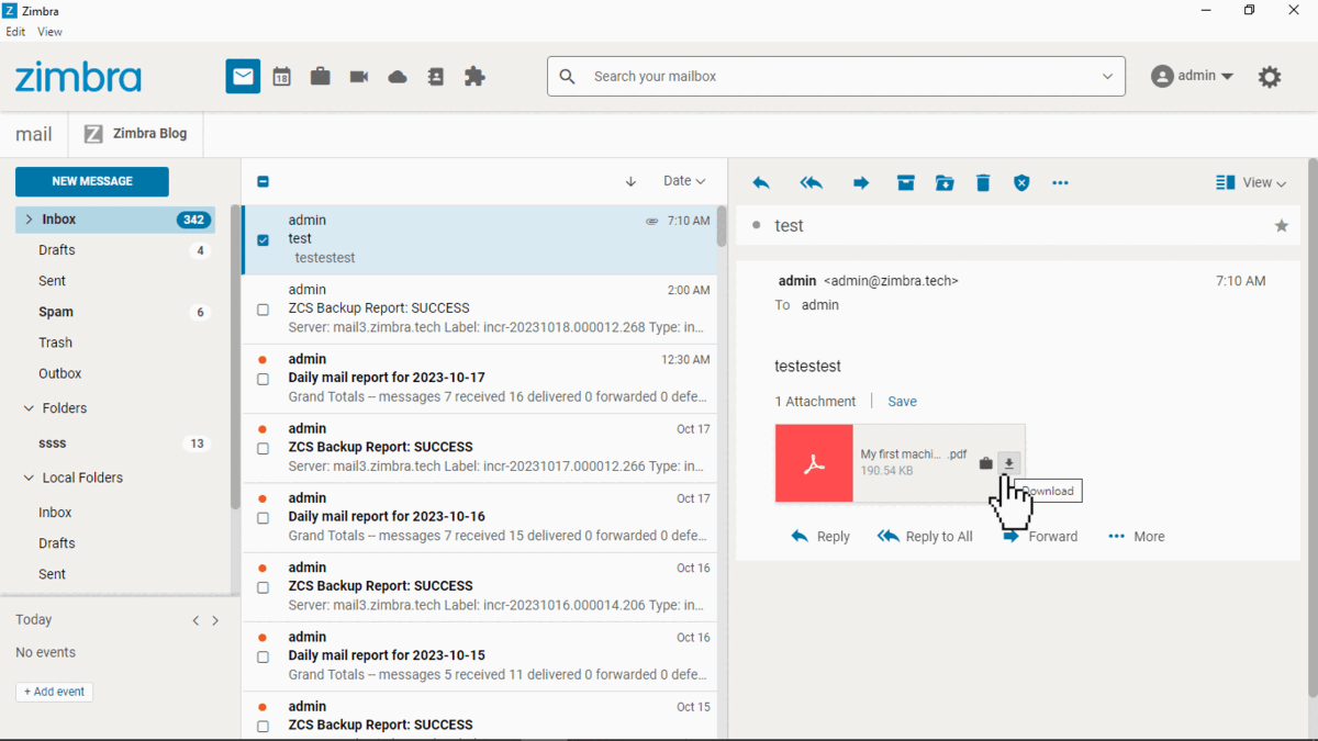 Print preview an attachment in Zimbra Desktop Zimbra Blog
