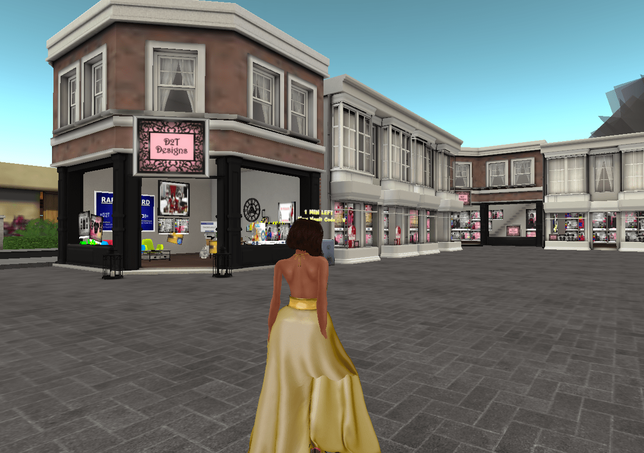 A Walk Within The ZoHa Business District ZoHa Islands Second Life