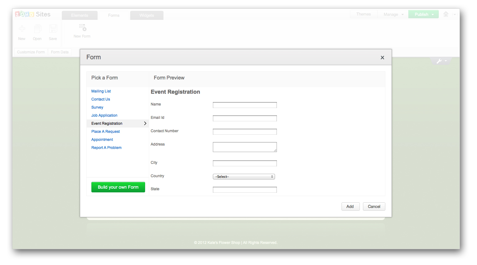 Introducing Zoho Sites, Free Website Builder for your Business Zoho Blog