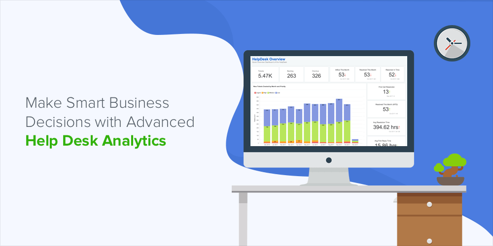 Make Smart Business Decisions with Advanced Help Desk Analytics Zoho Blog