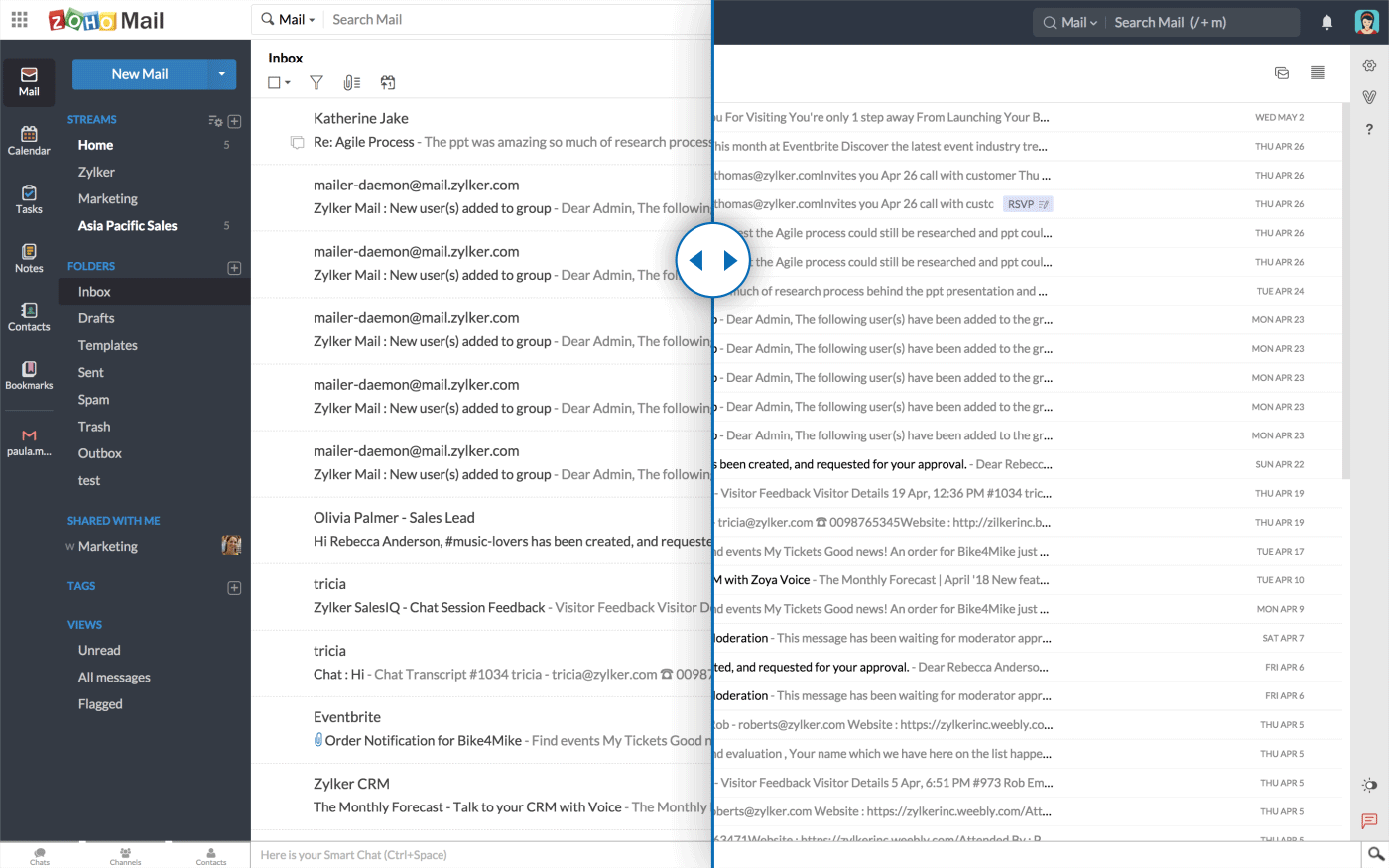 Announcing Zoho Mail 2018, our coolest UI update Zoho Blog