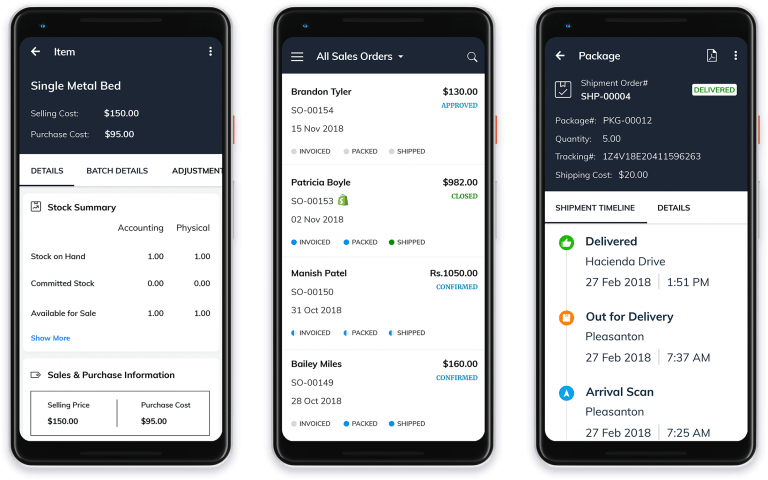 Zoho Inventory comes to your pocket with an allnew