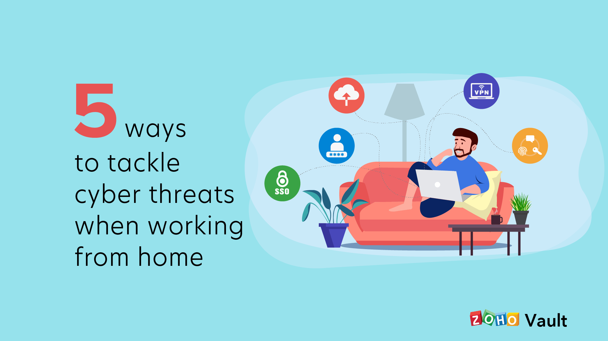 5 ways to tackle cyber threats when working from home Zoho Blog