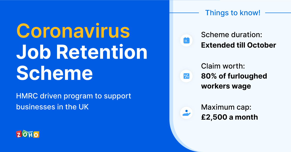 Coronavirus Job Retention Scheme Zoho Books