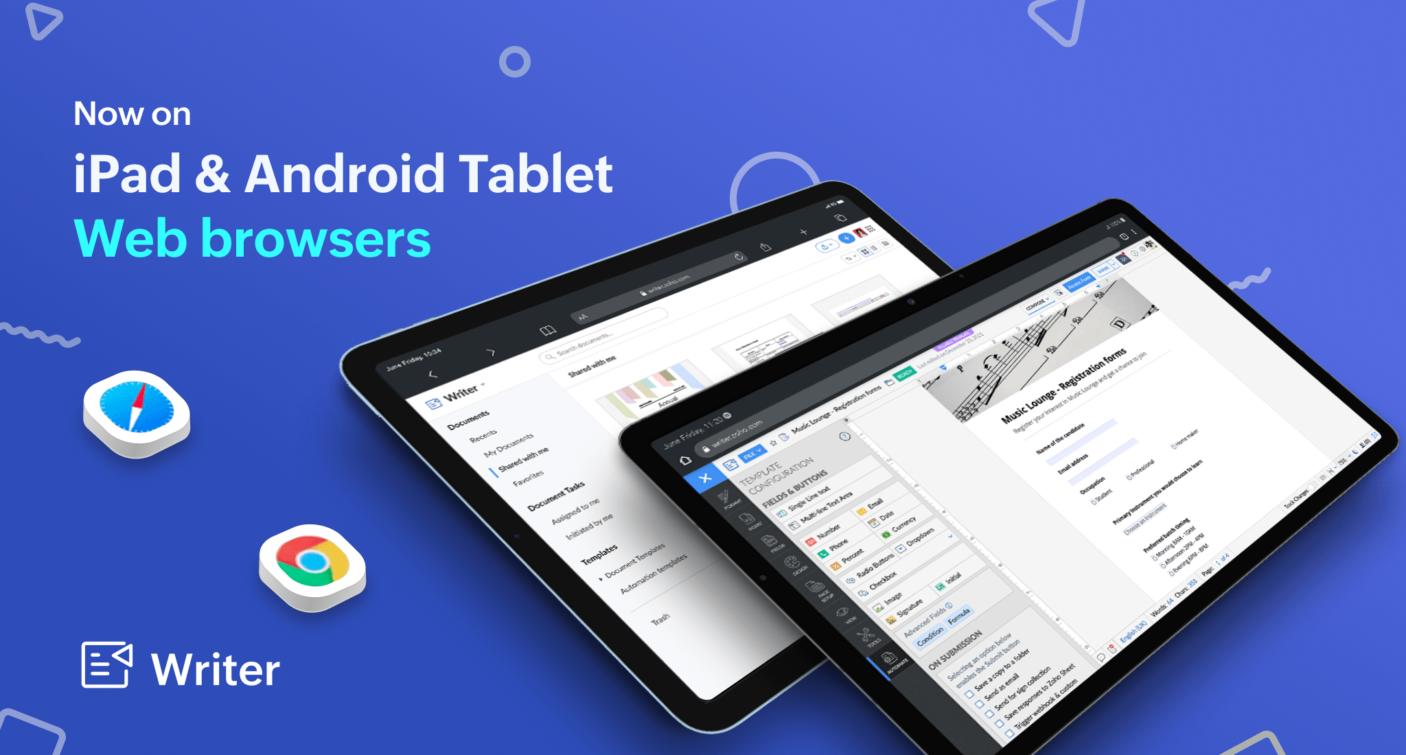 Online word processor for iPad and Android tablets Zoho Writer Zoho Blog