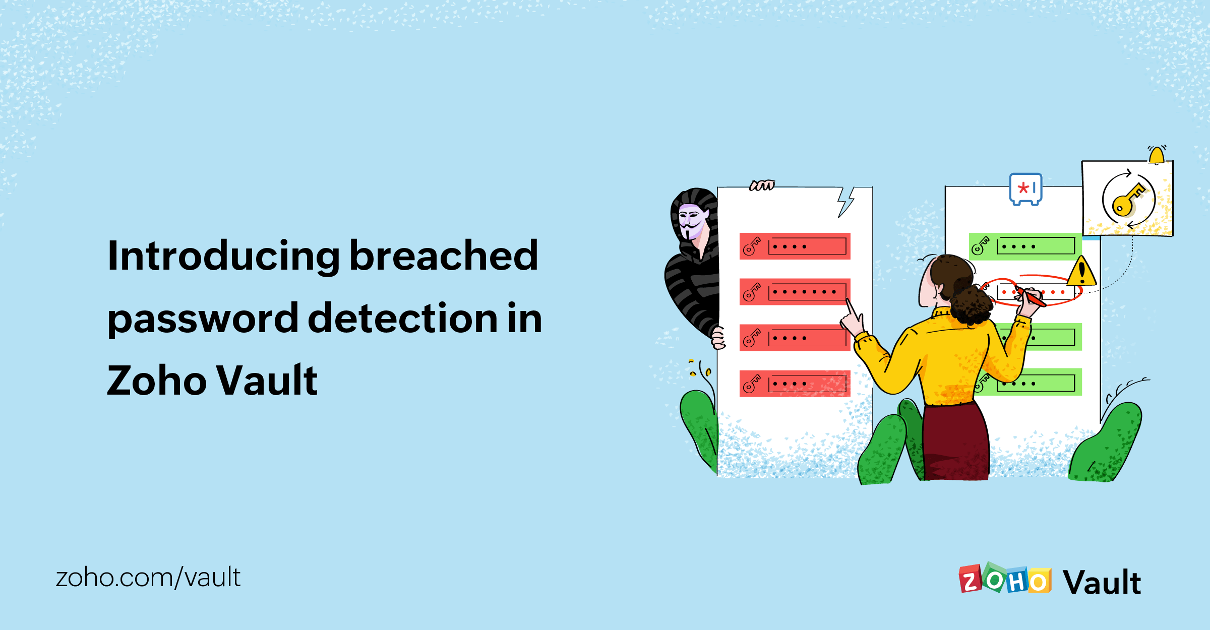 Introducing Breached Password Detection Zoho Vault imoffer