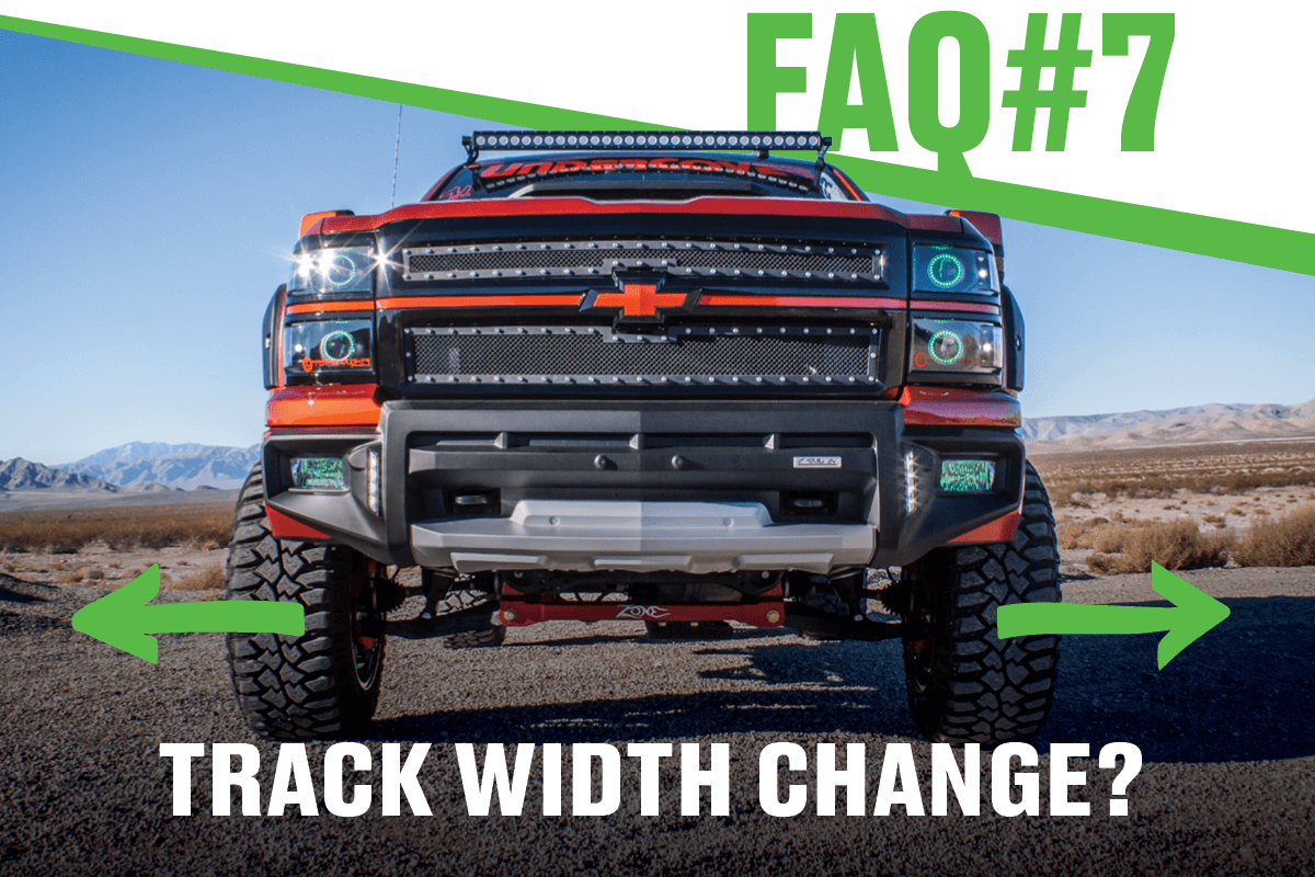 Track width change? FAQ 7 Zone Offroad News