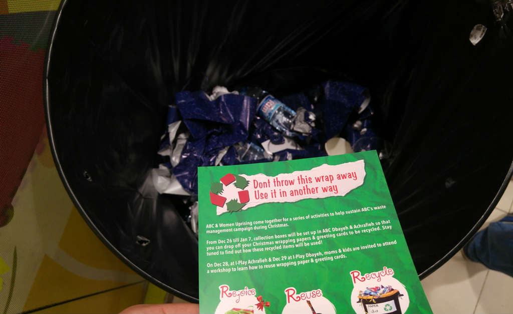 Don’t Throw Away Your Christmas Wrapping Papers & Greeting Cards