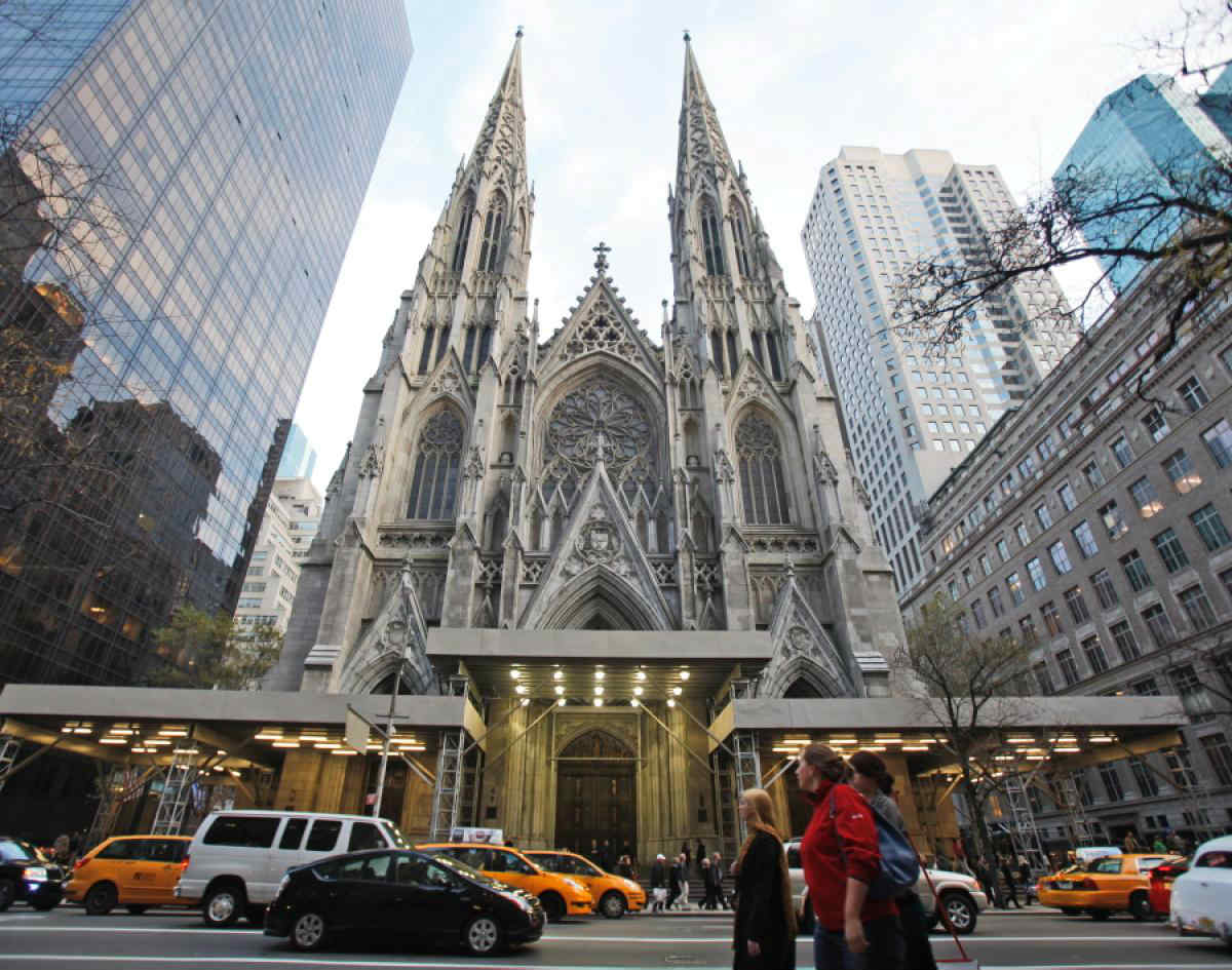 Shrine Dedicated to Saint Charbel inside St. Patrick’s Cathedral in New