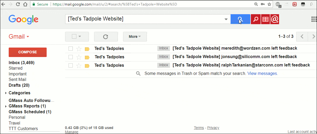How to Build an Email List from your Gmail Account