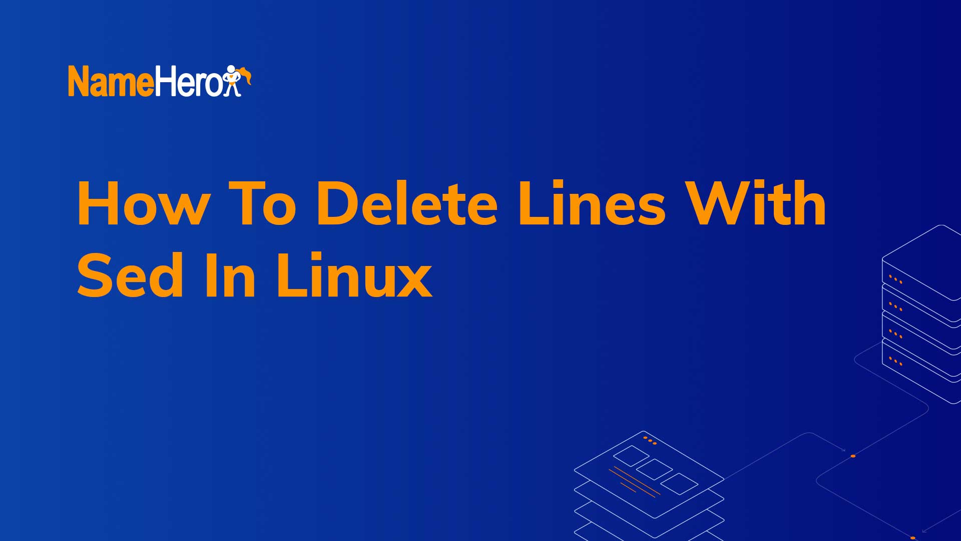 How to Delete Lines with Sed in Linux