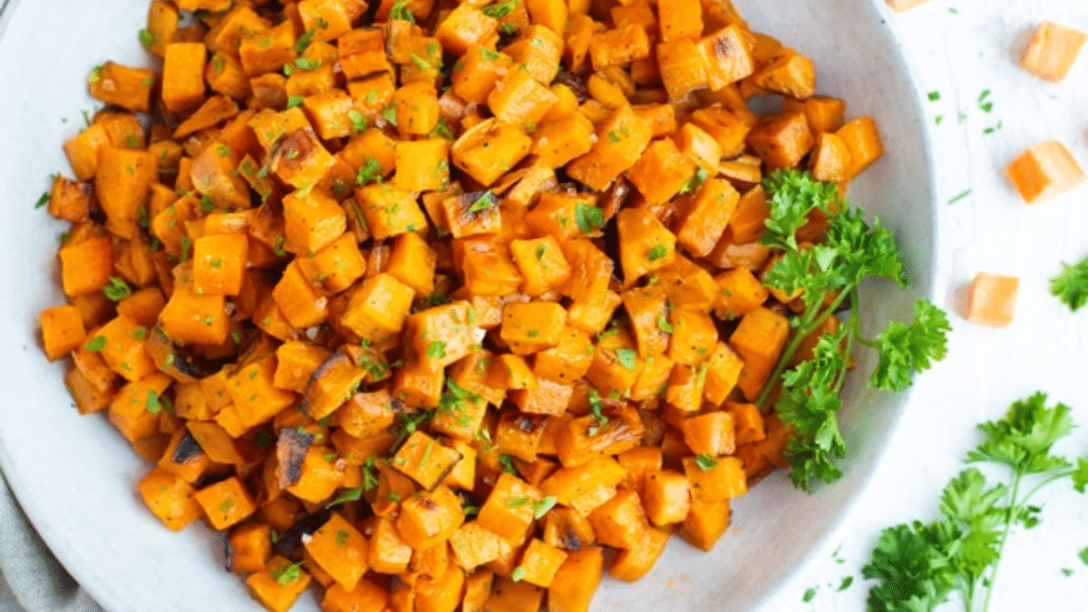 How to Cook Cubed Sweet Potatoes