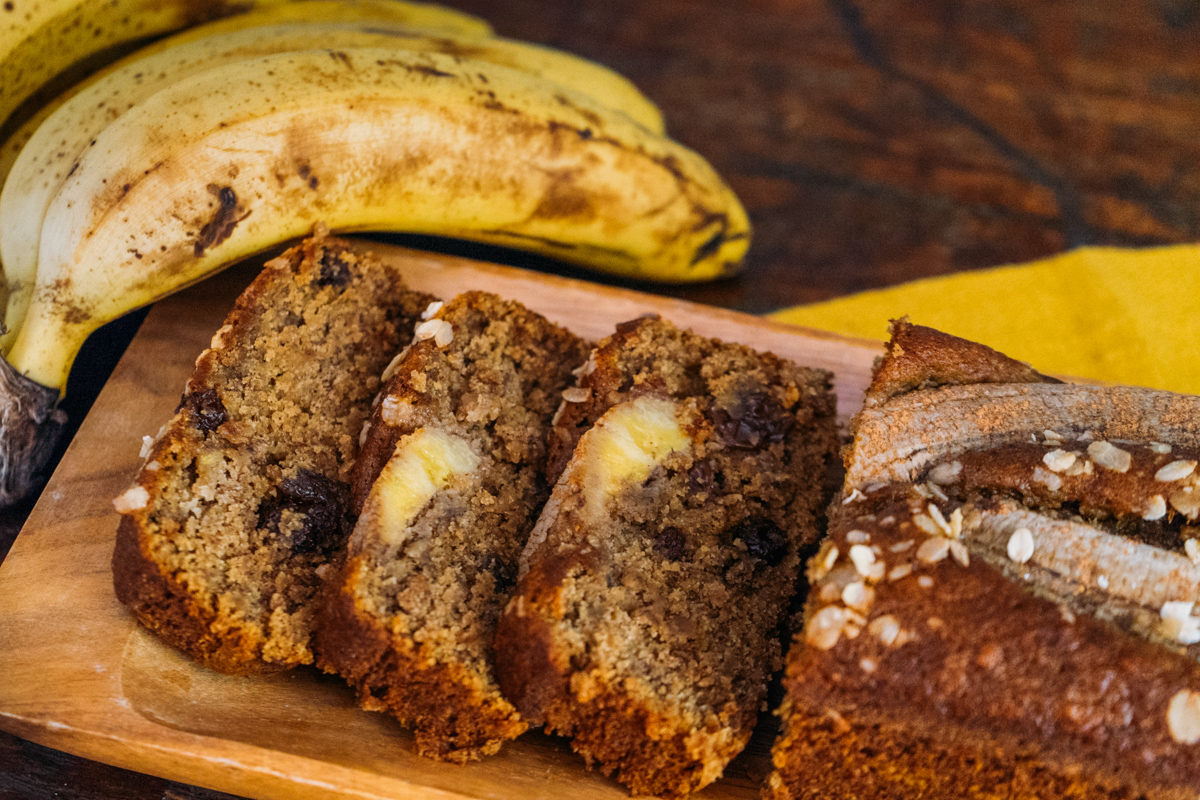 Receita bolo de banana sem glúten e sem lactose Blog da Ge